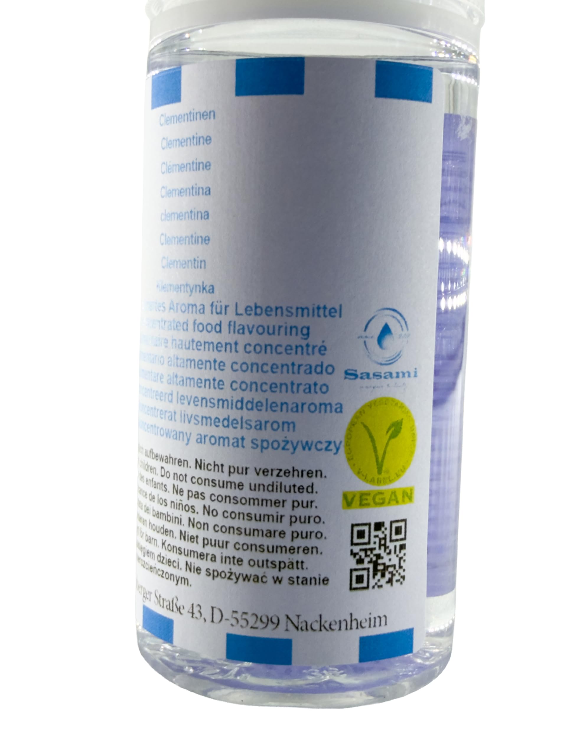 Klementynka aromat koncentrat – Wegański – Sasami – 100ml