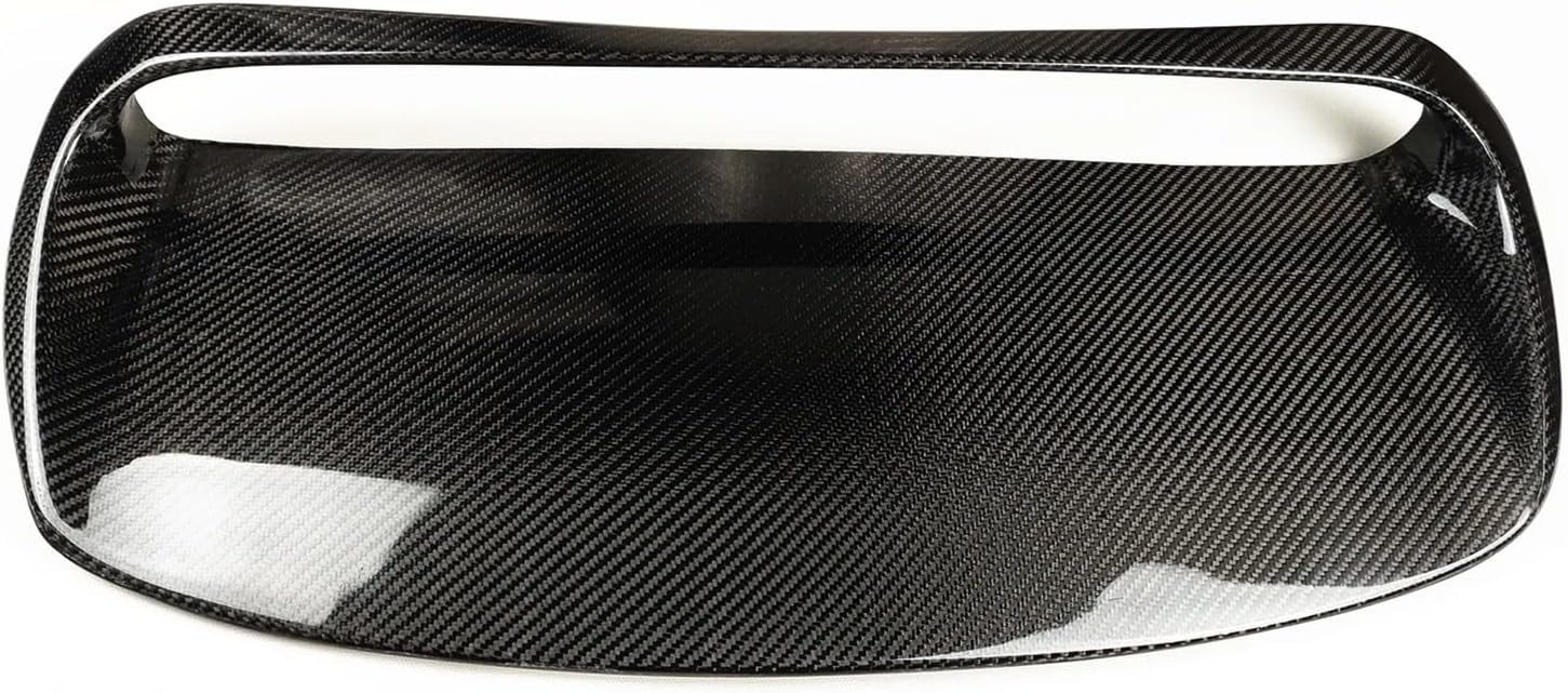 Compatible with Subaru Impreza WRX STi 10th 2008-2014 Front Bumper Engine Bonnet Hood Cover Air Outlet Vent Trim Scoop Carbon Fiber Body Kit