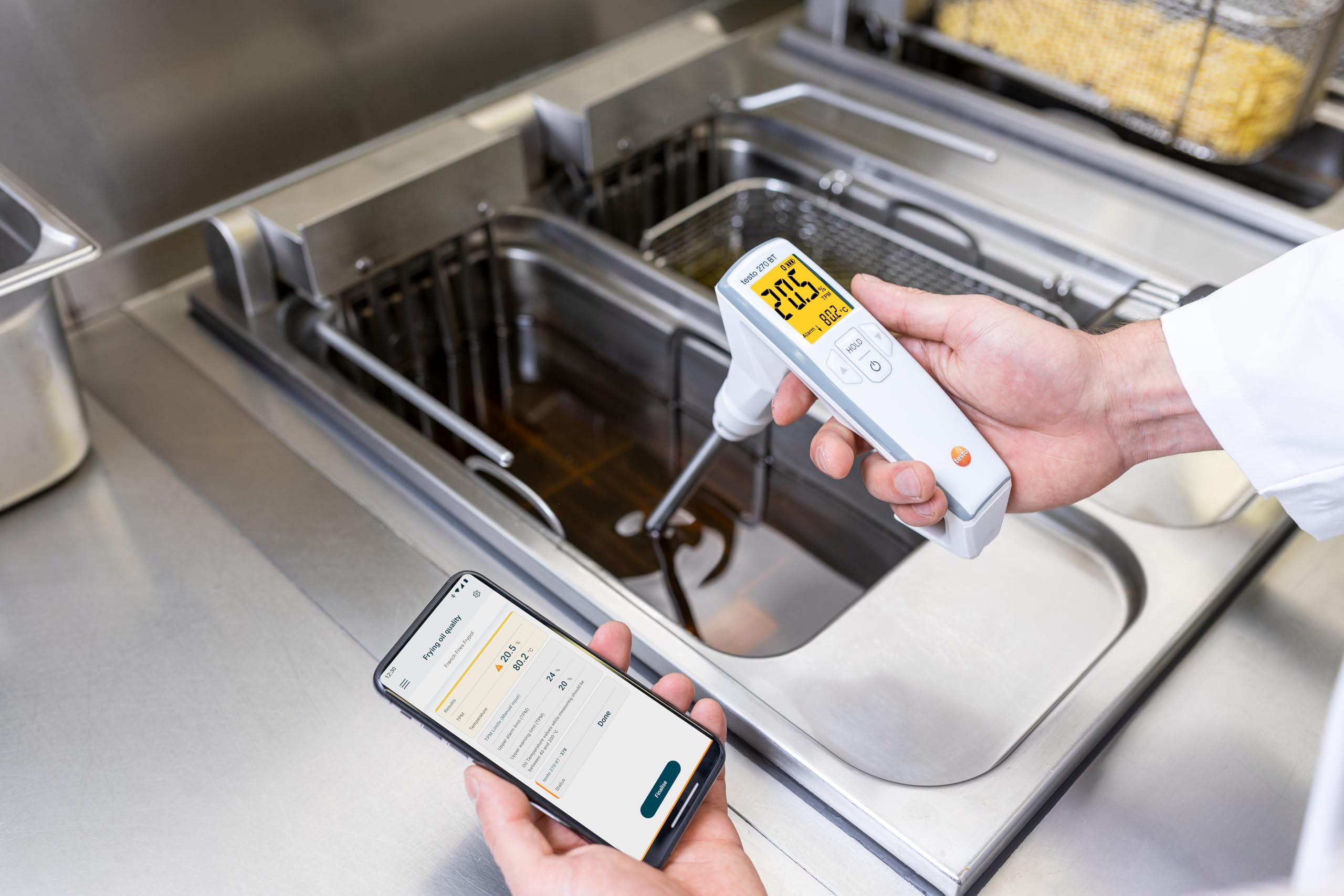 Amazon | TESTO 食用油テスター testo 270 BT 0563