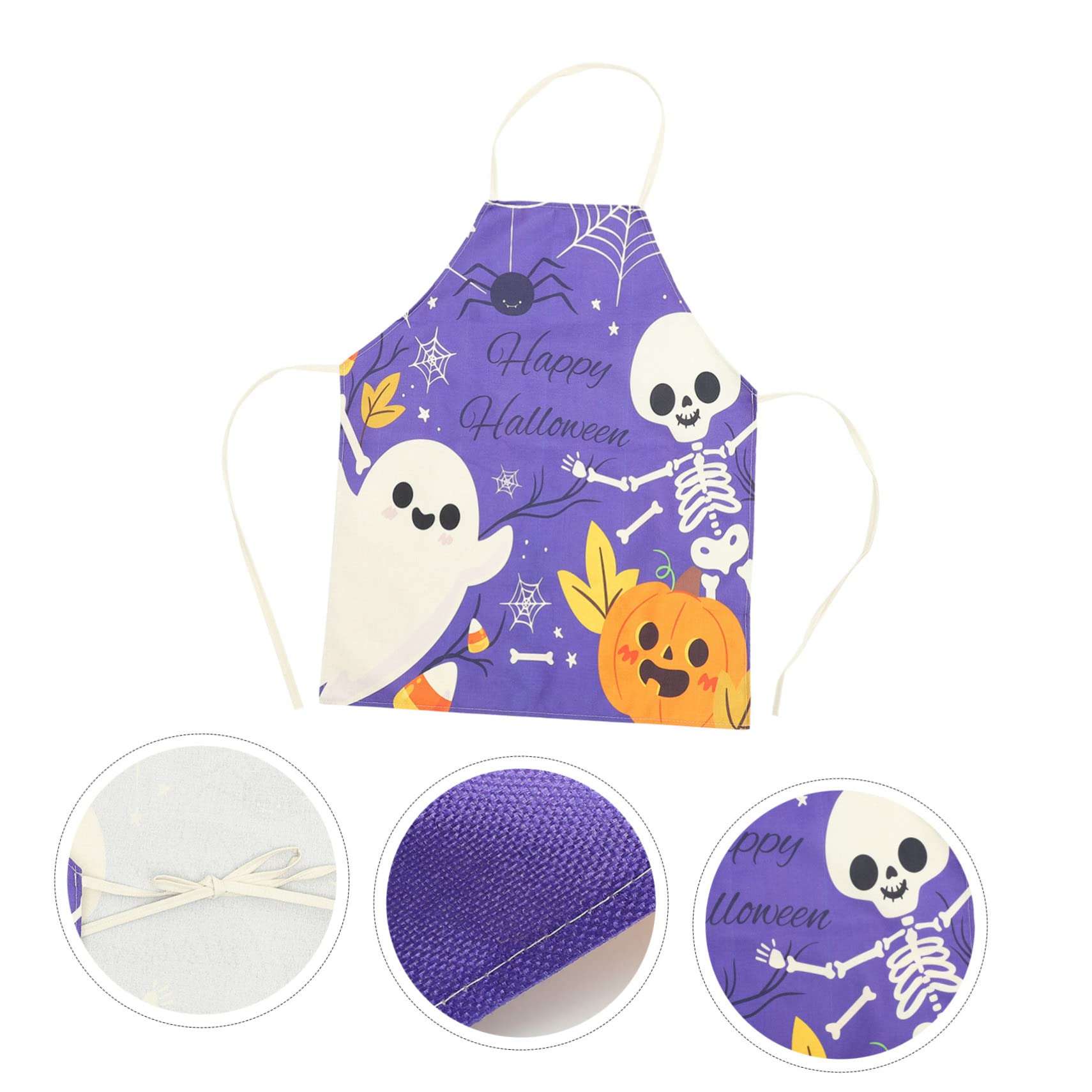 Alipis Lot De 5 Tabliers De Cuisine En Polyester Pour Halloween Idéal Pour La Famille