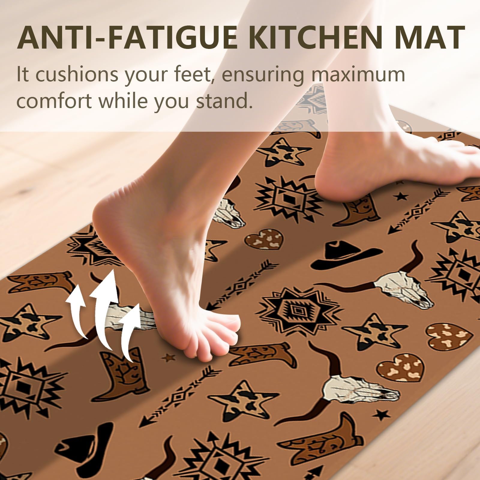 Tappetini Da Cucina Antiscivolo Lavabili A Forma Di Fungo Tappetini Da Cucina Con Retro In Gomma Tappeti Assorbenti Per Ingresso Bagno E Zona Lavello - Decorazione Per La Casa - Facili Da Pulire 40X