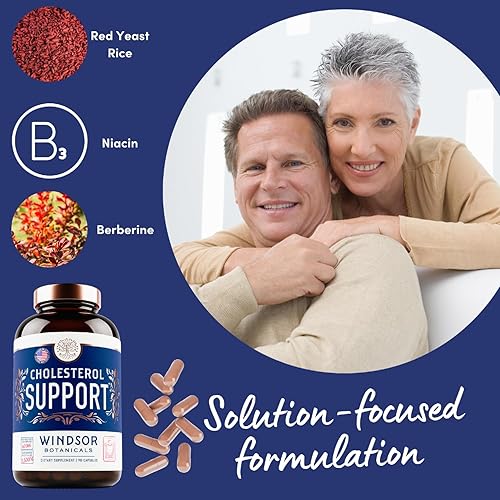 Miniatura 3 de WINDSOR BOTANICALS Suplementos de apoyo para el colesterol y probióticos dentales para el aliento fresco