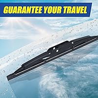 Vista 8 de GSPSCN Limpiaparabrisas trasero de 10" para Chevy Trax 22-13 Traverse 24-18 /Jeep Compass 17-07，Patriot 17-07/ Ford Escape Focus 07-01/ Dodge