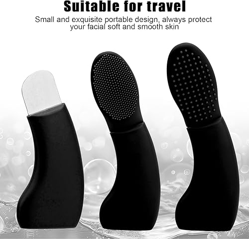 Miniatura 6 de Herramienta de eliminación de puntos negros, removedor de cabeza negra de silicona para nariz, delicada limpieza profunda, herramienta de raspador