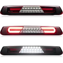 LED third Brake Light for 2004-2008 F150 07-10 Explorer Sport Trac | Red Housing Clear Lens SMD LED CHMSL 3rd Brake Cargo Light Plug and Play Fits 2006-2008 Linc0ln Mark LT