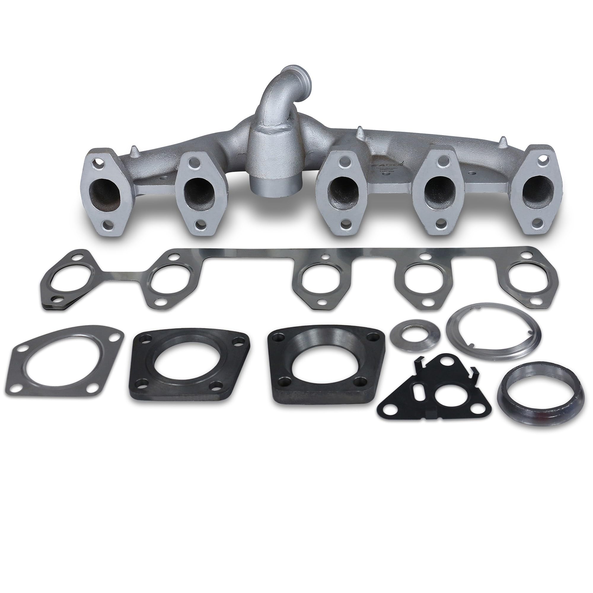 BESTPRICE Curva di raccordo, Imp. gas scarico Compatibile con: VW TOUAREG
