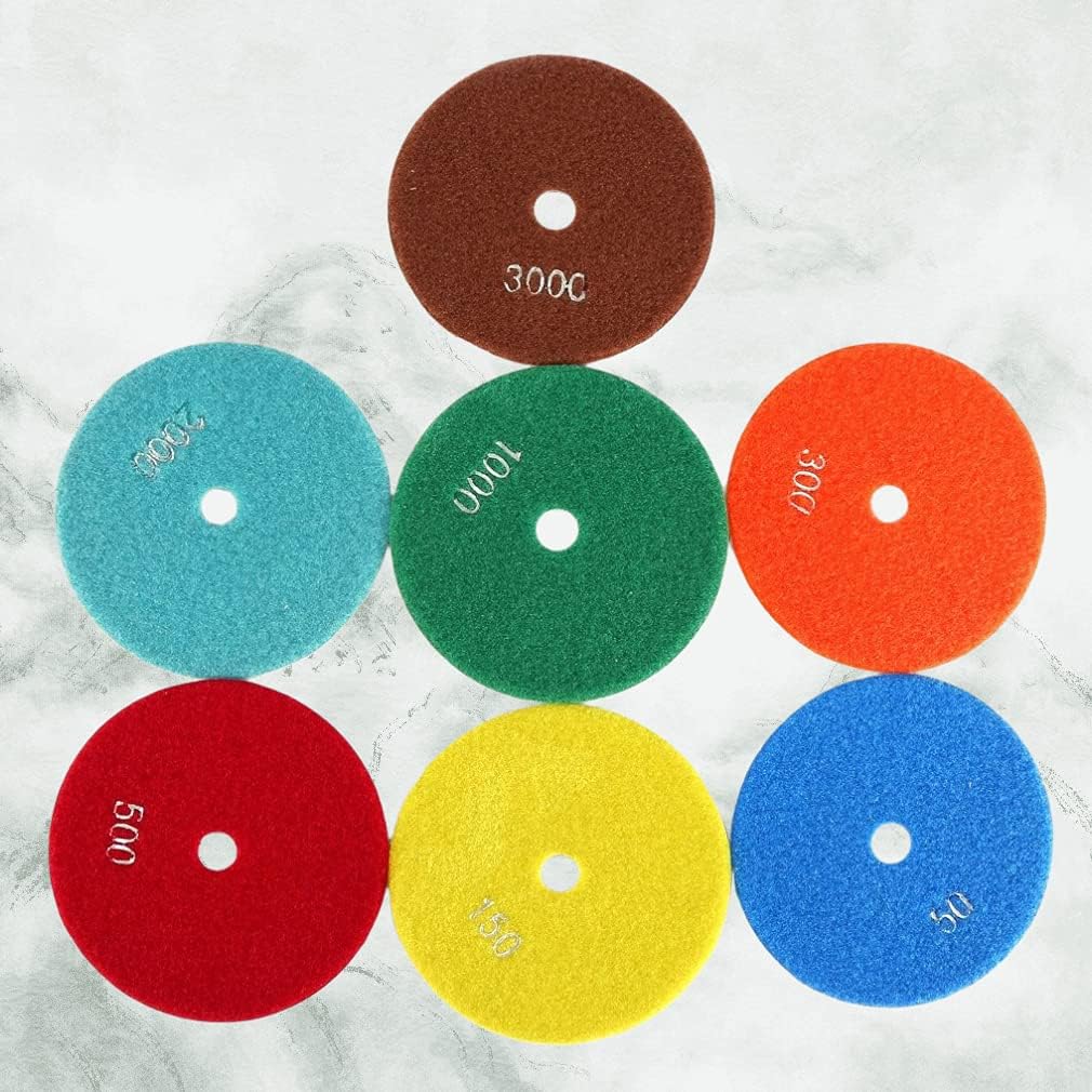 Diamond Polishing Pads, 5 Inch 12.5cm Polishing Wheel Grinding Wheel Grinding Disc for Large Model 150 - Image 4