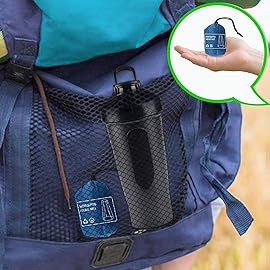 South to East Premium Mosquito Head Net for Insect 2 Pack, Ultra Large & Long, Extra Fine Holes, Fly & Bug Protection Gear for Camping, Hiking, Fishing, Gardening, Safari, Fit All Hats, Grey