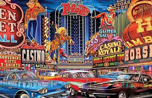 Scorpio Posters Vintage Vegas by Michael Fishel Mini Poster - 17 x 11 in.