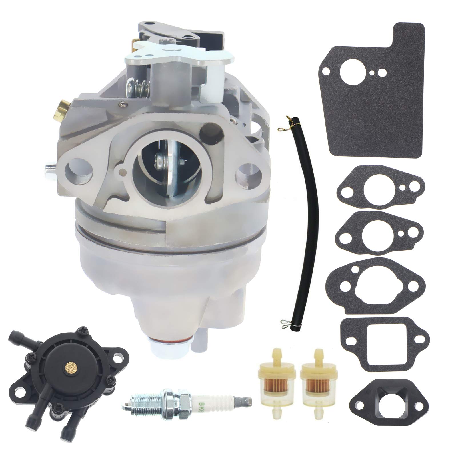 Masnln 16100-Z0J-013 Carburetor Carb for Honda GC160 GC160A GC160LA GC160LE Engines WN30AX1 EN2000 EN25000 Generators FG500 Tillers with Fuel Filter Kit