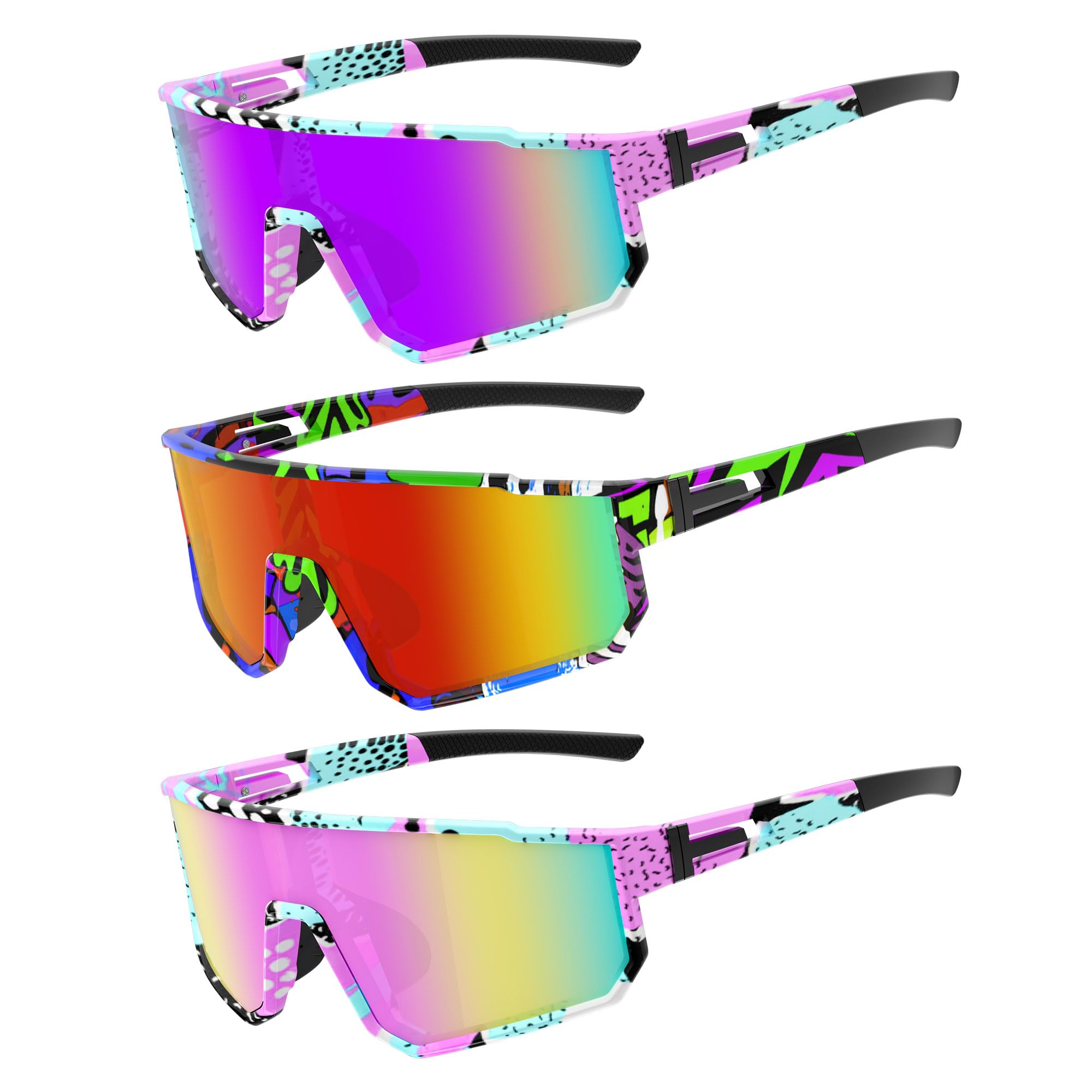 Gafas de sol de béisbol juveniles, gafas de sol deportivas polarizadas para niños, gafas de protección UV400 para niños y niñas, sóftbol y ciclismo