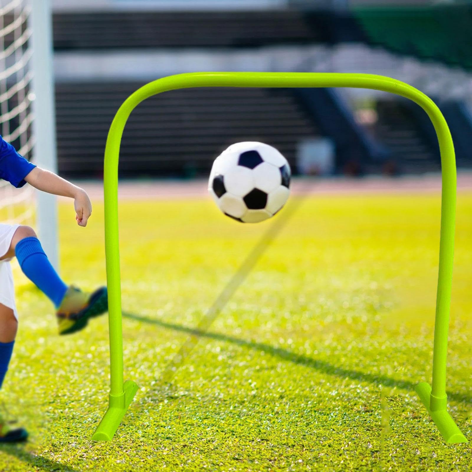 Arco per Allenamento di Calcio, Struttura per Pallone Da Calcio, Migliora Agilità E Precisione, Attrezzatura per Allenamento, Porta Da Calcio