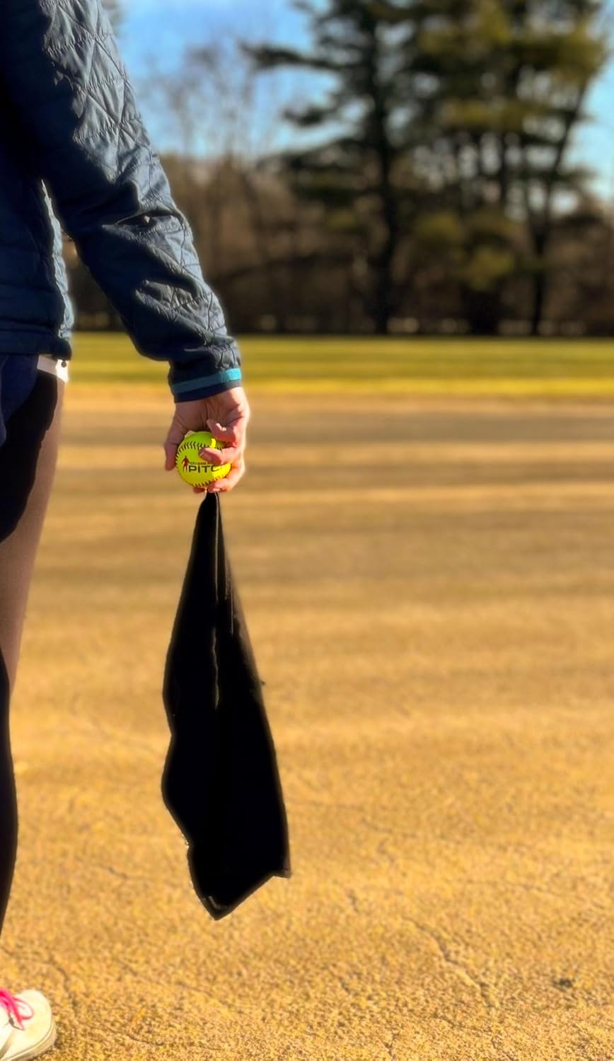 Training Softball, 7.5 inch, Leather, for Proper Mechanics and Power