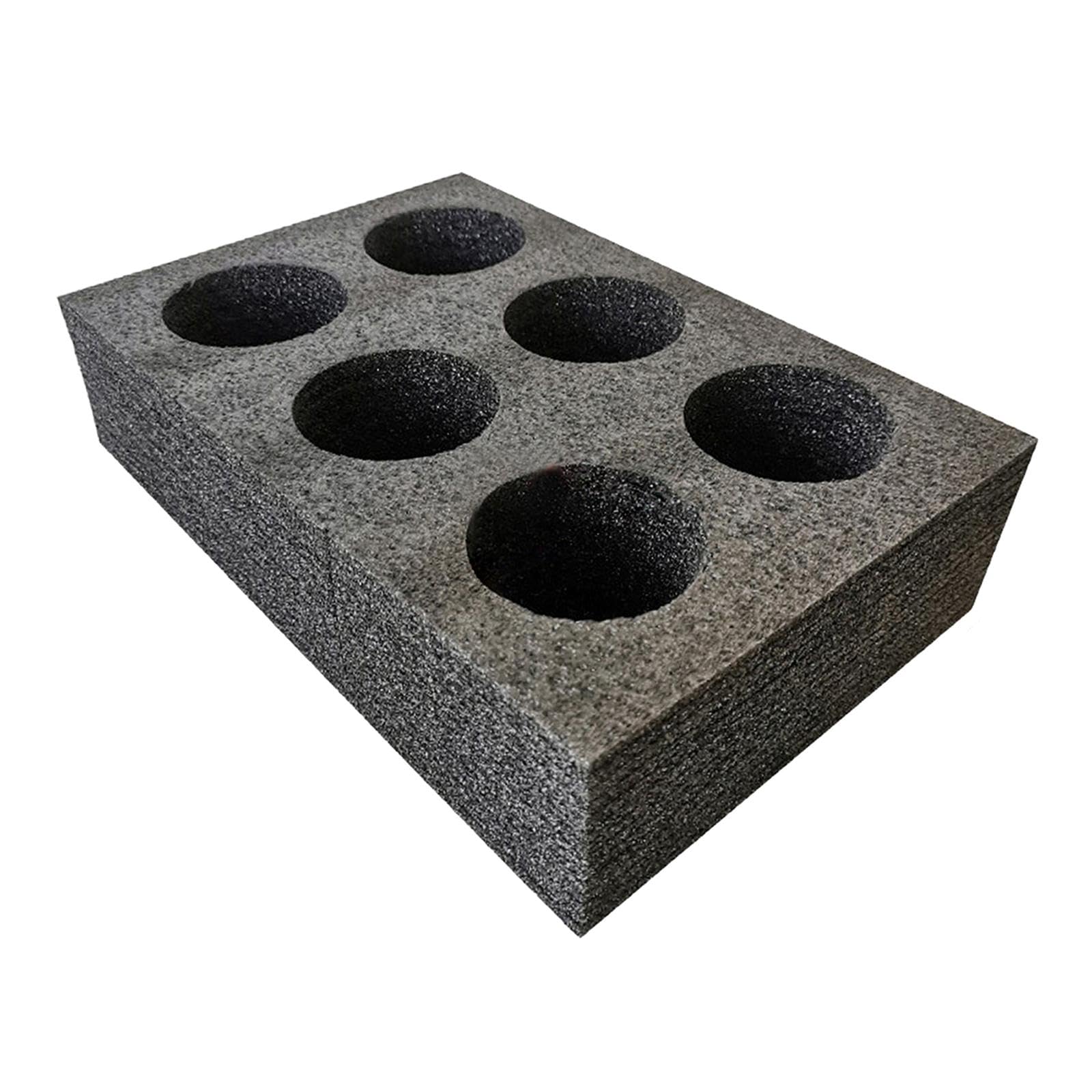 gazechimp Cup Carry Holder Takeout Cup Trays Foam Coffee Carrier, Drink Carrier for Takeaway, Shops, 6 Holes