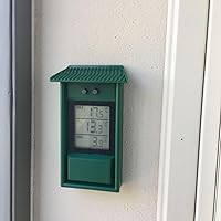 Termometro Esterno Giardino Digitale Da Parete Capanna, Termometro Mini/Maxi, Facile Da Fissare Lettura Immediata Memoria Dei Minimi E Massimi 84611991