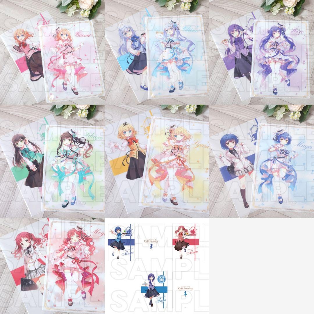 Amazon.co.jp: ご注文はうさぎですか ごちうさ展 クリアファイル 全種 