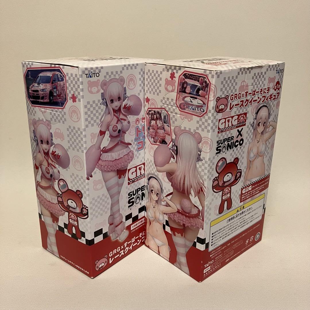 Amazon | すーぱーそに子 レースクイーン GRG コラボ フィギュア 2個