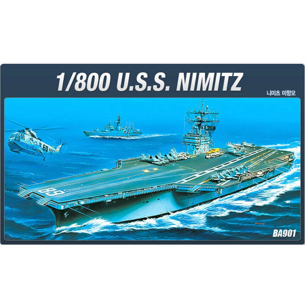 Amazon.com: Academy 1/800 AC14213 CVN – 68 USS Nimitz : Arts