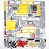 548PCS Technic-Parts, axle Liftarm Pins Connector Frame Panel-Plat Compatible with Lego Building Blocks Set, Random Color