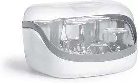 Chicco Esterilizador A Vapor Para Micro-Ondas – Remove 99 9% Da Sujeira Rapidamente E Naturalmente Com O Poder Do Vapor Branco/Cinza