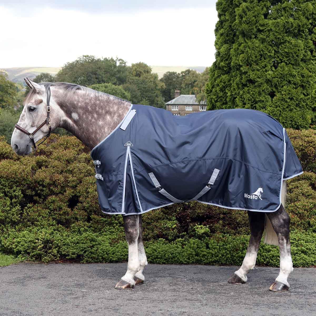 Turnoutmasta Lightweight Turnout Rug 50g – Extra Deep Fit, Waterproof, Breathable