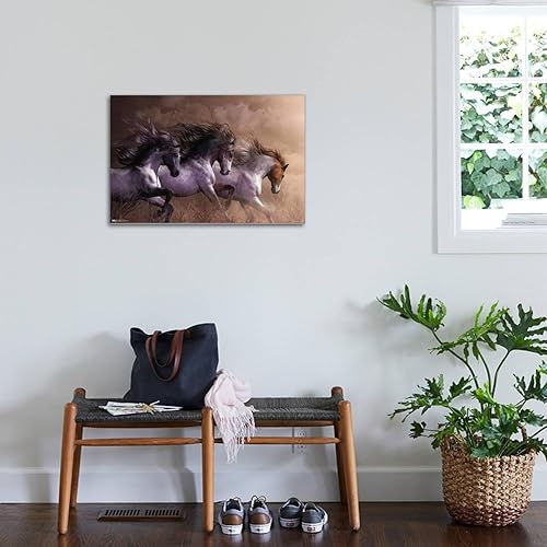 Vista 3 de Trends International Laurie Pridle - Póster de pared de lienzo Run To Freedom