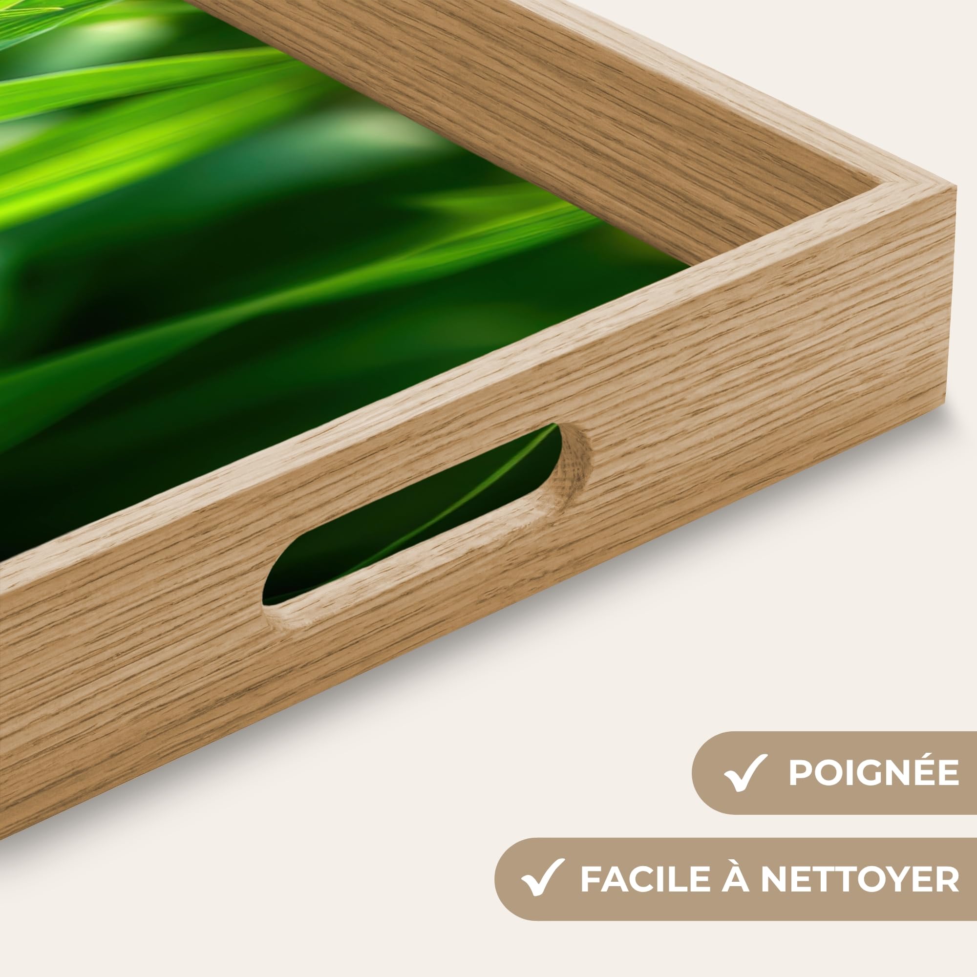 Plateau De Service Plateaux Repas Bois Decoratif Table Dejeuner