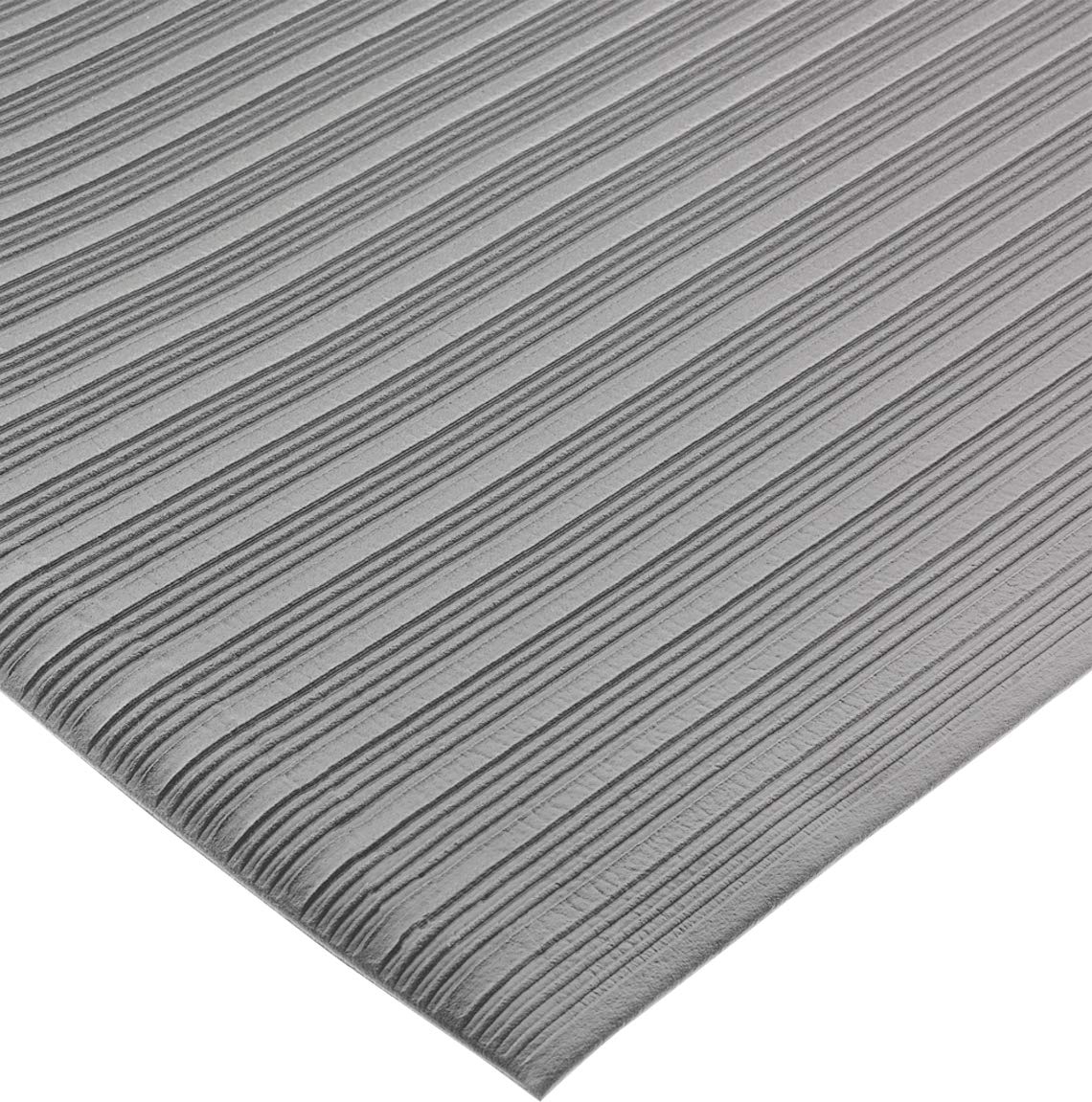 KM4360 Vinyl Anti-Fatigue Sponge Mat by San Jamar – 3 x 60 ft, Vinyl, Black, Model KM4360BK