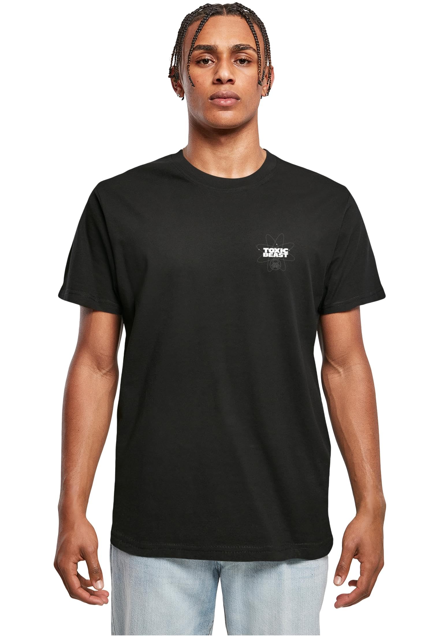 Mister Tee Herren Toxic Beast Tee Black, L