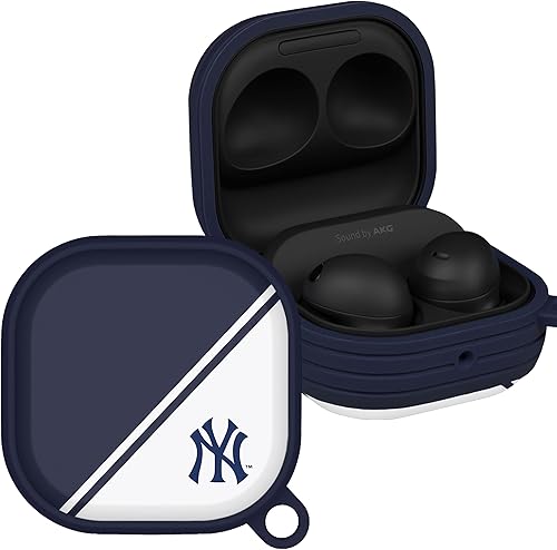 Game Time New York Yankees Champion Series HDX - Funda compatible con Samsung Galaxy Buds Pro