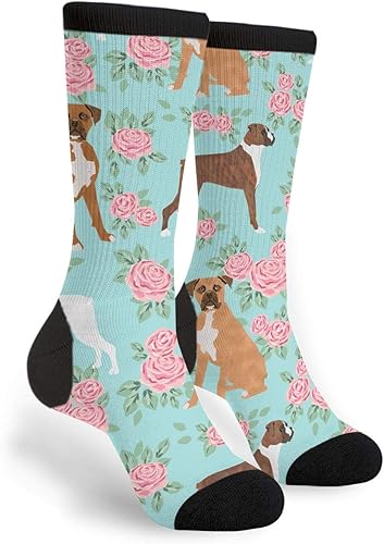 Miniatura 9 de Packsjap Calcetines de tubo para hombre y mujer estilo casual lindos divertidos deportivos coloridos novedosos gráficos