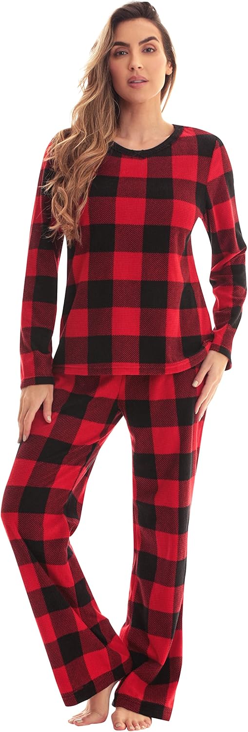 Just Love Thermal Fleece Pajamas for Women