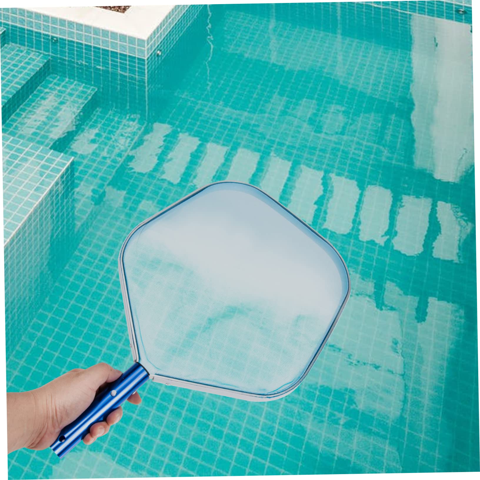 GALPADA Salvamento De Pool Encriptada Skimmer para Piscina Limpiador De Estanques De Aguas Profundas para Limpieza De y Piscinas
