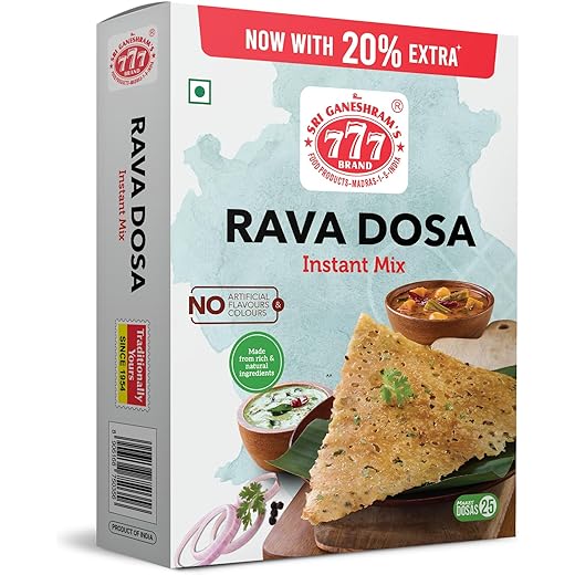 777 Rava Dosa Mix 600g