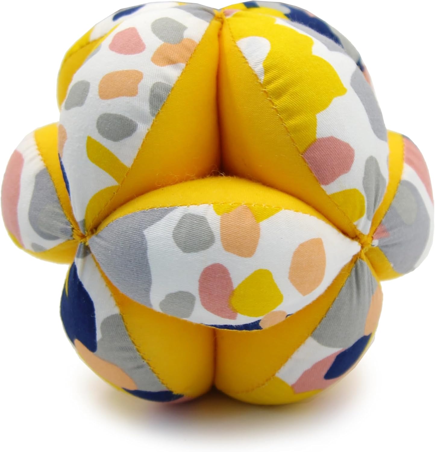 Kiddison Cotton Kicking Ball Montessori Sensorial Material (Yellow), Eye-Hand Coordination & Early Motor Skills