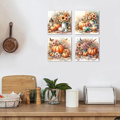 Miniatura 53 de Arte de pared de naturaleza con plantas verdes, decoración de pared de hojas botánicas tropicales, impresiones en lienzo para dormitorio, Hoja