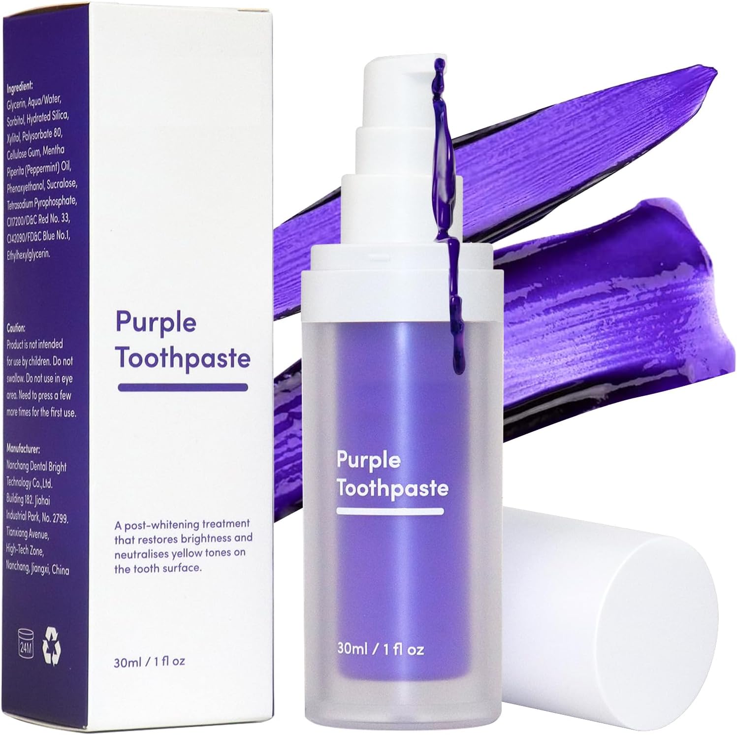 Purple Toothpaste