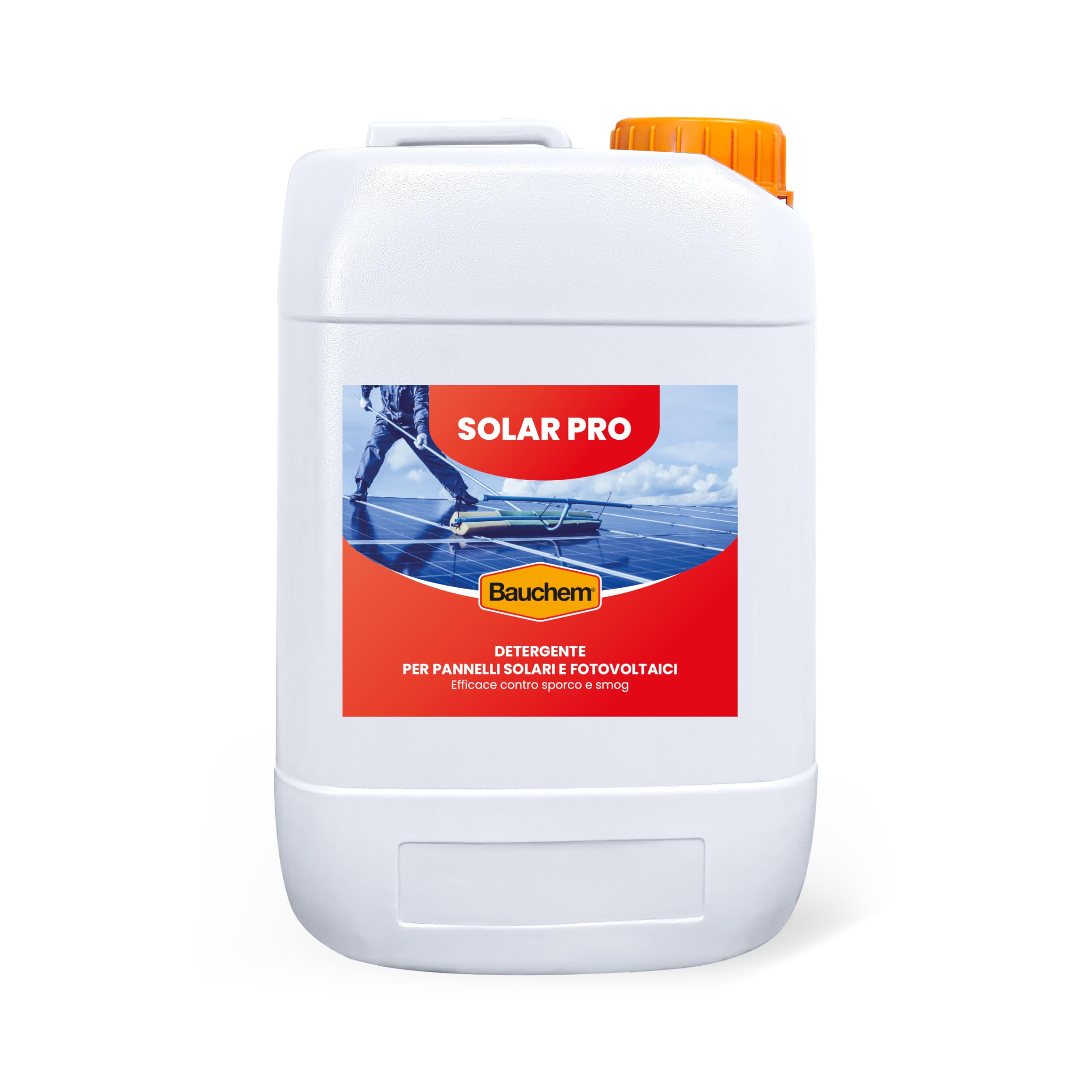 Solar Pro Detergente per Pannelli Solari e Fotovoltaici 5 Lt