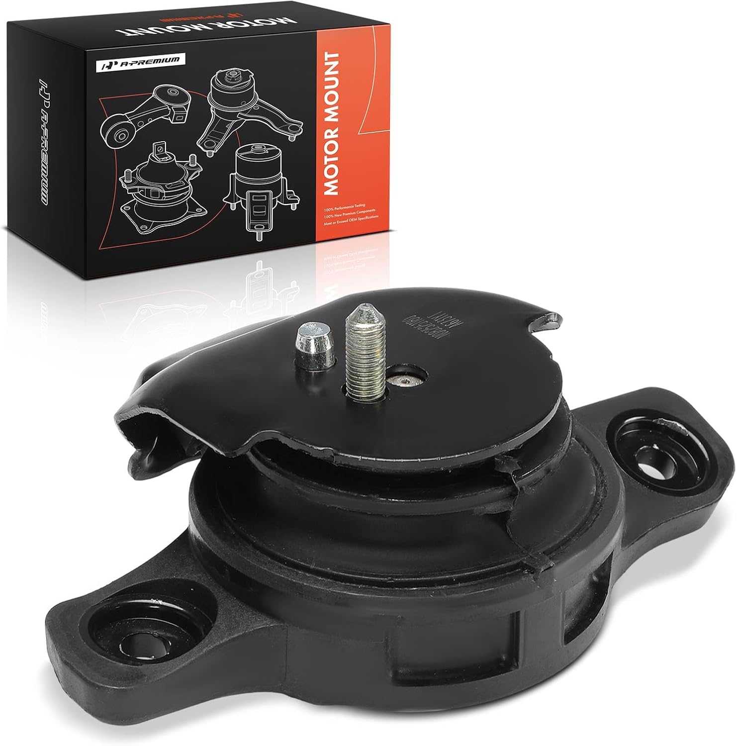 A-Premium Front Right Engine Motor Mount Compatible with Subaru Outback 2005-2009, Forester 2009-2013, Impreza 2008-2014, Legacy 2005-2009, WRX 2013-2014, 2.5L, Passenger Side