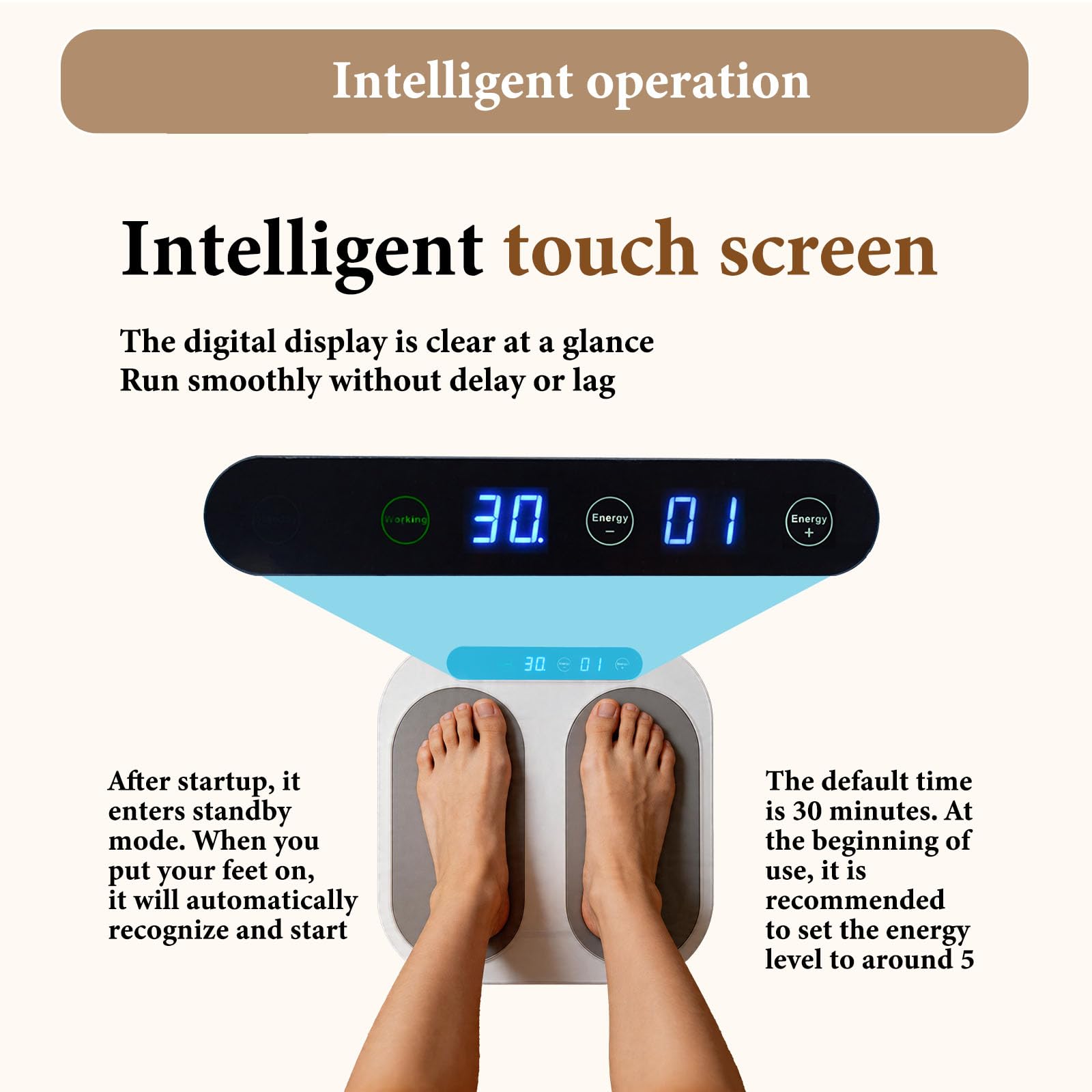 Amazon.com: Heleyme Terahertz P90 Plus+ Foot Massager Relieves 