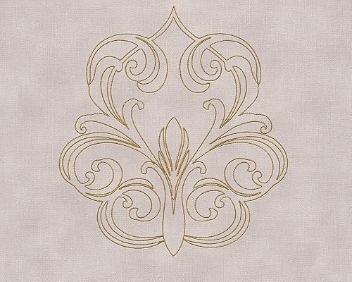 Architects Paper panel bordado Nobile metálico lila 3,20 m x 0,70 m 969832