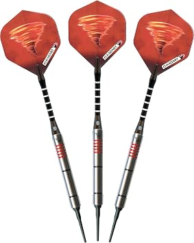 Elkadart Tornado 90% Tungsten Soft Tip Darts with Storage/Travel Case