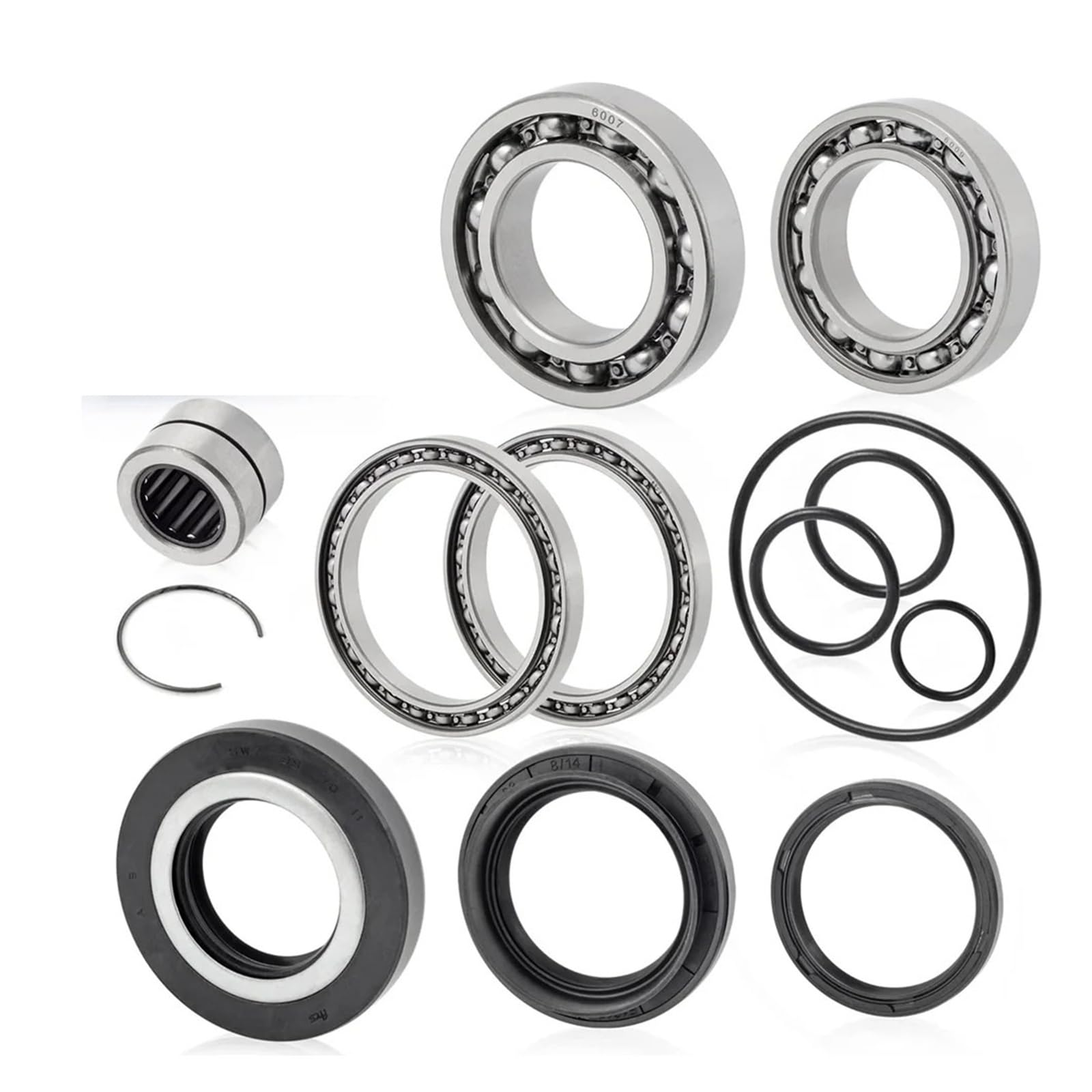 Cuscinetti Ruota Assembly per Rancher 420 TRX420 2WD 4WD 2007 2008 2009 2010 2011 2012 2013 Kit Guarnizione Cuscinetto DIFFERENZIALE Posteriore