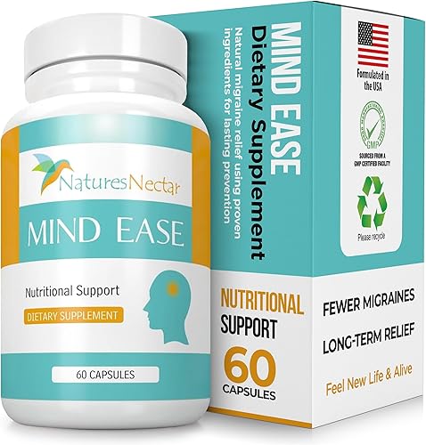 Suplemento para aliviar la migraña raíz de mantequilla sin PA riboflavina magnesio y cápsulas de fiebrepa la mezcla única de suplemento original de