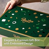 Vista 3 de NUTS U.S. - Caja de regalo navideña 12 variedades (bueno, 12 variedades-grande)