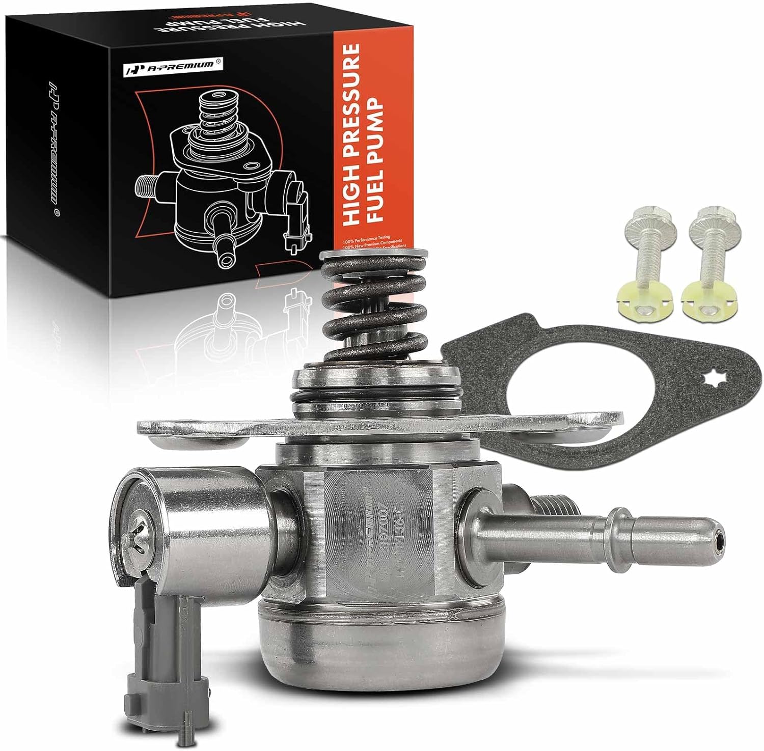 A-Premium High Pressure Fuel Pump with Gasket & Bolts Compatible with Buick Cascada 2016 2017 2018 2019 1.6L, Replace# 3006251525