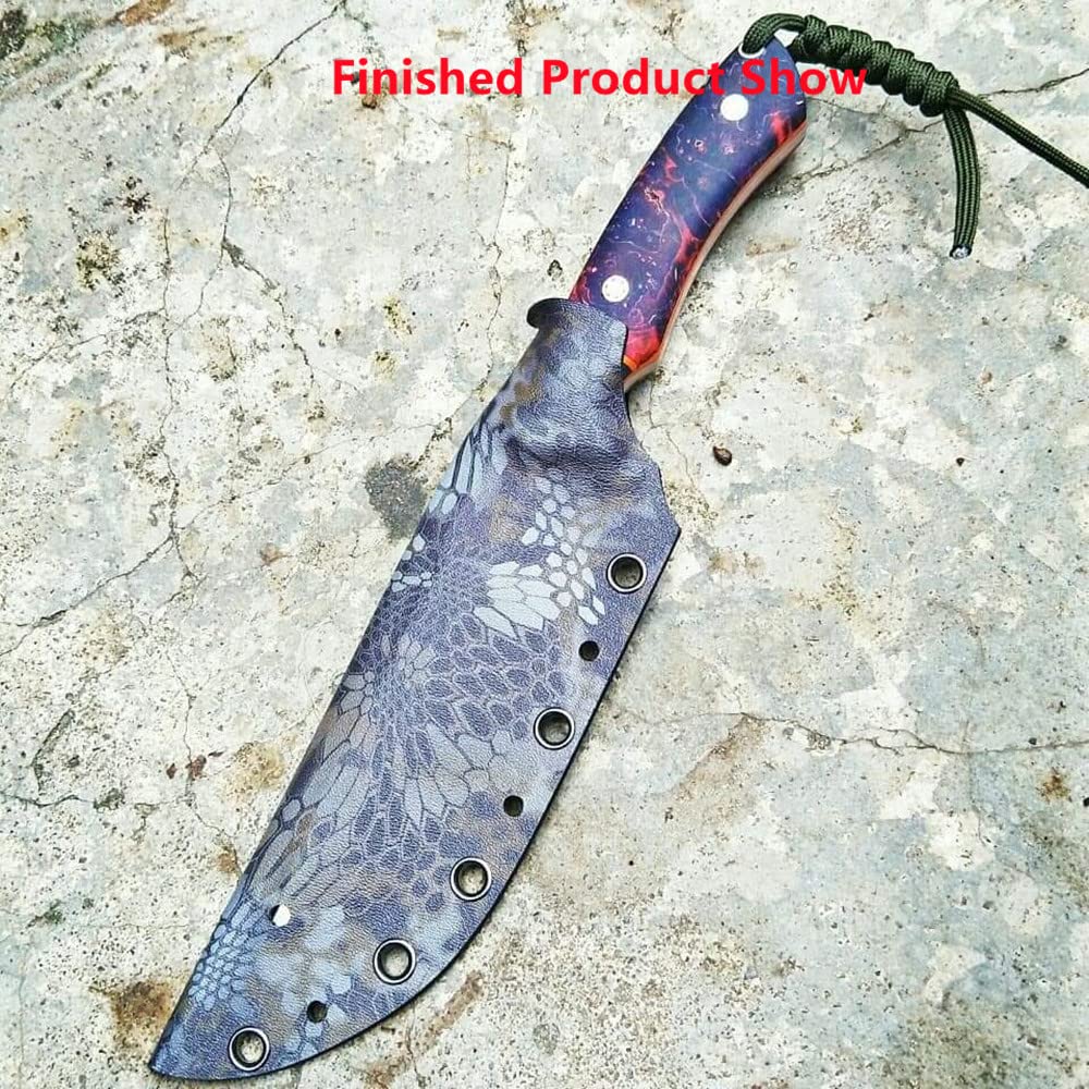 KYDEX - Juego de Hojas de Termoformado con Infusión de Camuflaje para Hacer Fundas de Knvies(11.8 x 11.8 x 0.06 pulgadas, selva)