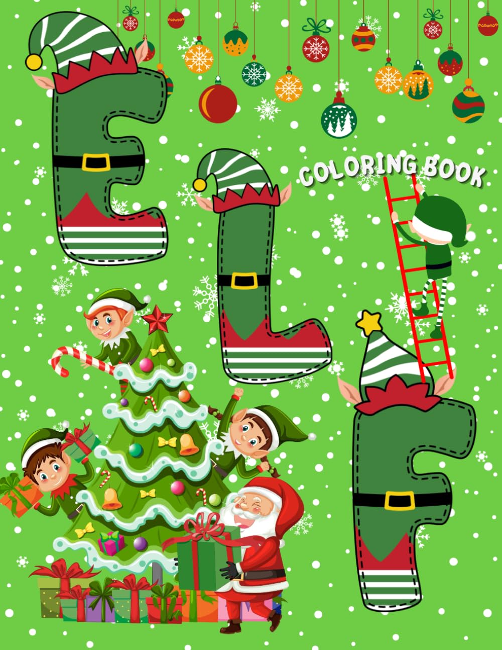 ELF coloring book: Elf adventure