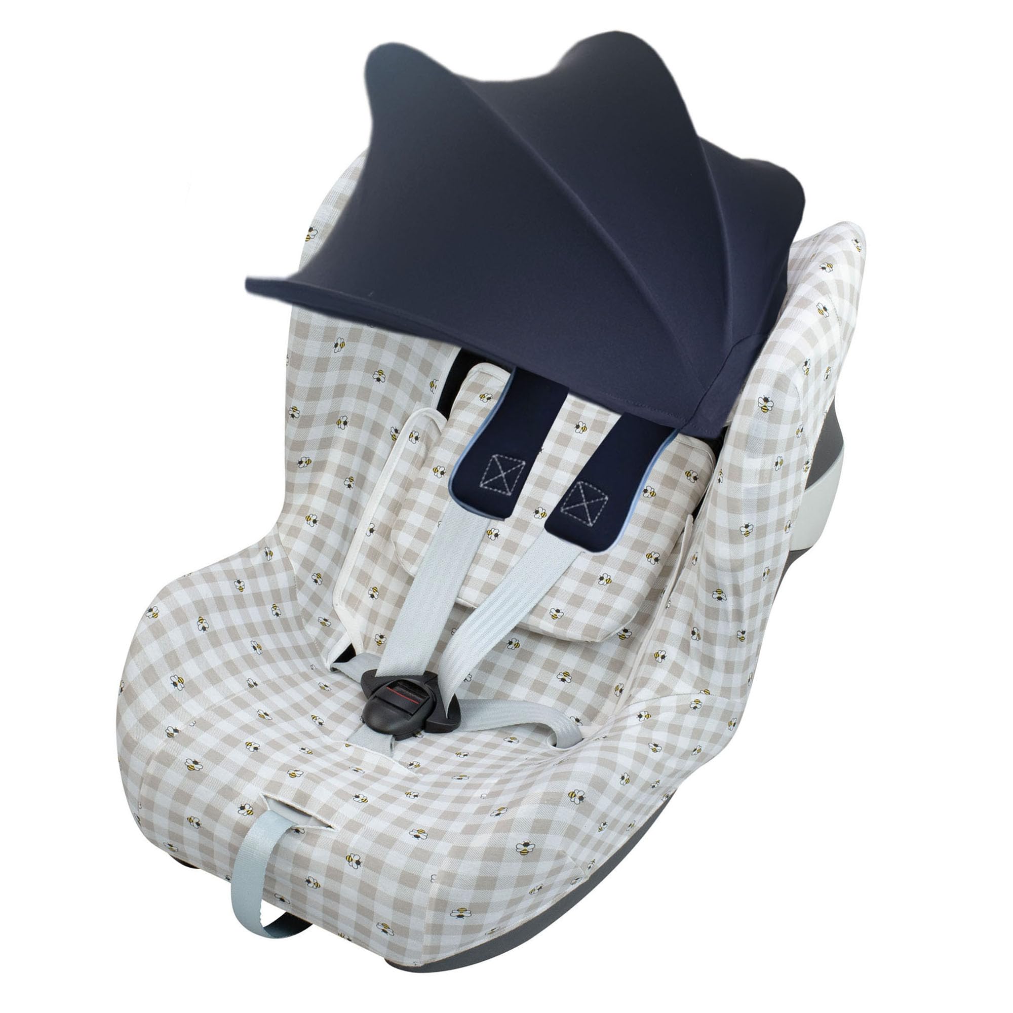 JYOKO Funda Compatible con Cybex Sirona T Cozy, algodón orgánico