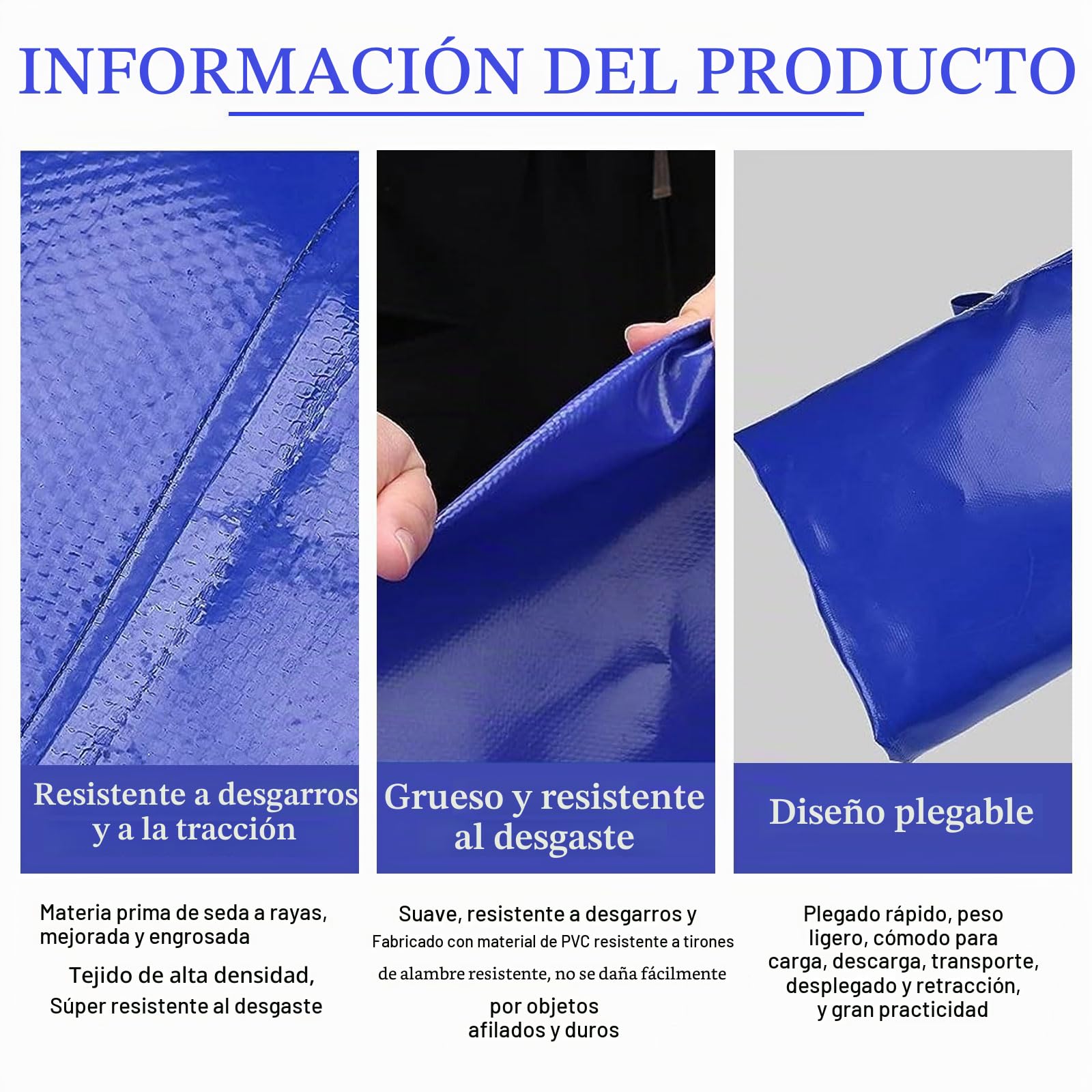 Bolsa de agua plegable de 100 litros, con grifo, depósito de agua de gran capacidad para jardín, camping, barbacoa, pesca
